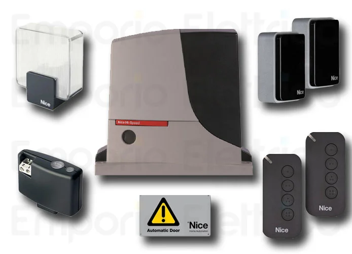 nice Torantriebe Kit für Schiebetore 24v robuskit 600 bd rb600bdkce