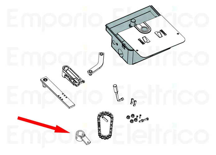came Ersatzteil des Adapterarms frog baf 001baf