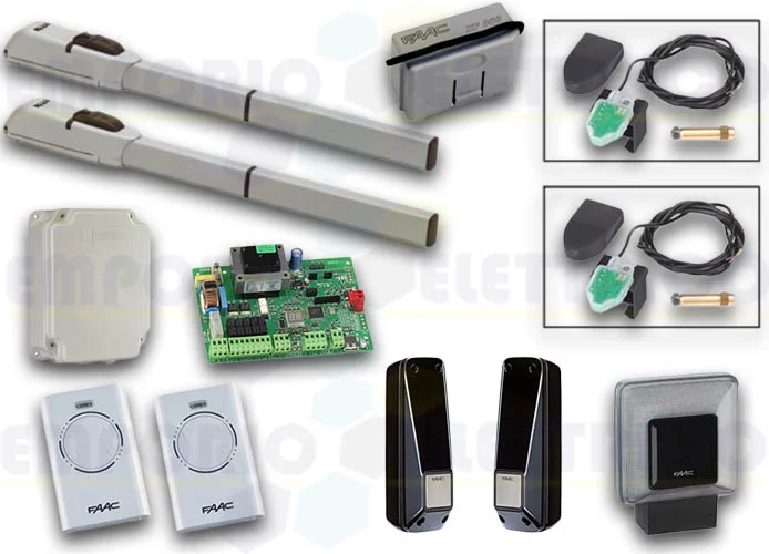 faac Torantrieb Kit für Drehtore 230v longmaster sg 104155