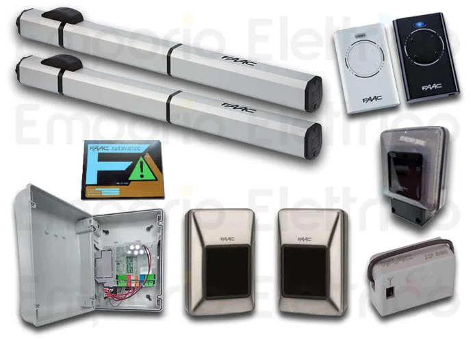 faac Torantrieb Kit für Drehtore 24v hybrid plus integral 105684