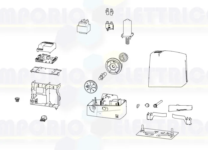 came Seite Ersatzteile des Motors 001sdn8 sdn8