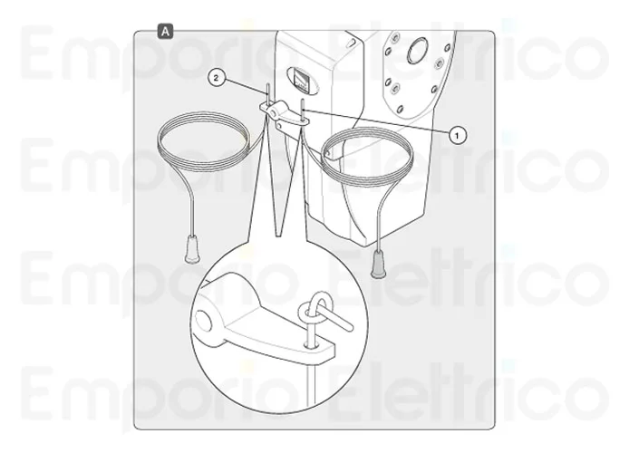 came Entriegelungseinheit pendulo 001c002 c002