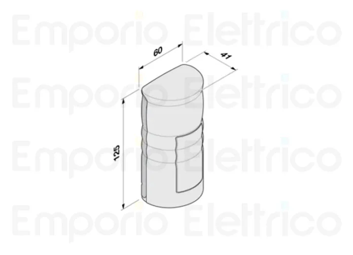 cardin funkgesteuertes Lichtschrankenpaar 868MHz safecdr8